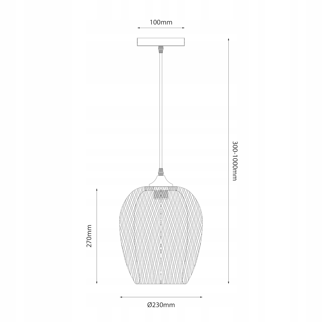Závěsná stropní lampa boho Osvětlení do jídelny E27 Alma Eko-light