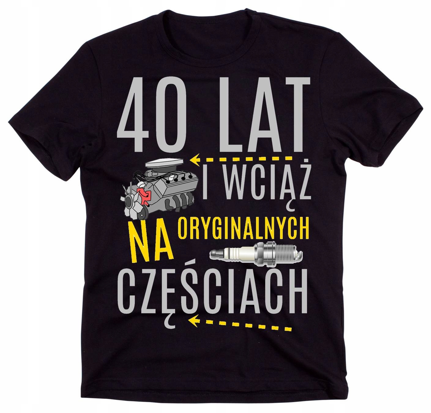 

Koszulka 40 urodziny prezent na 40-tkę roz S