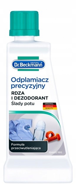 

Dr Beckmann Odplamiacz precyzyjny Rdza 50 ml