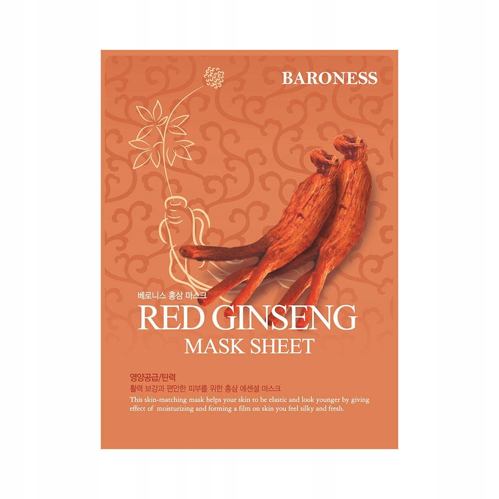 

Ujędrniająca maska do twarzy Baroness Red Ginseng