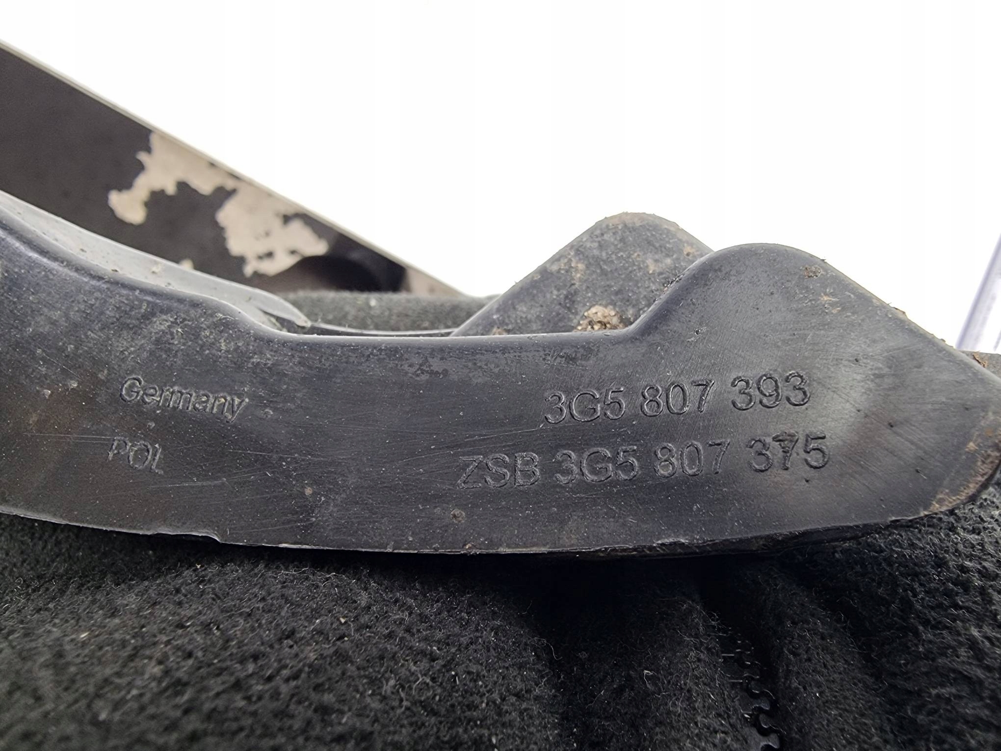bumper bracket 3G5807393 VOLKSWAGEN PASSAT B8