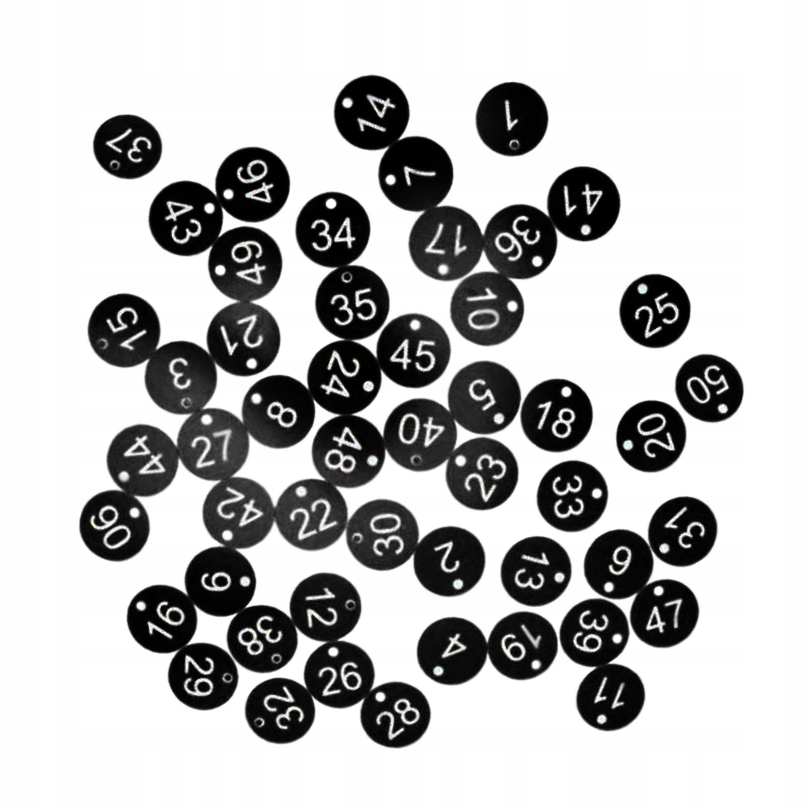 100x Protable numer tagu numer 1-100 dla kluczy Tematyka, motyw inna