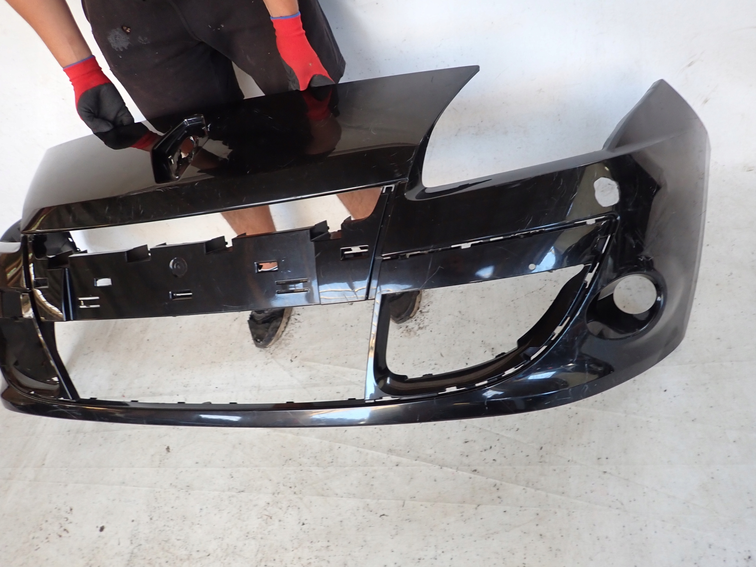 RENAULT SCENIC III 09- bumper front front KROTKI washers
