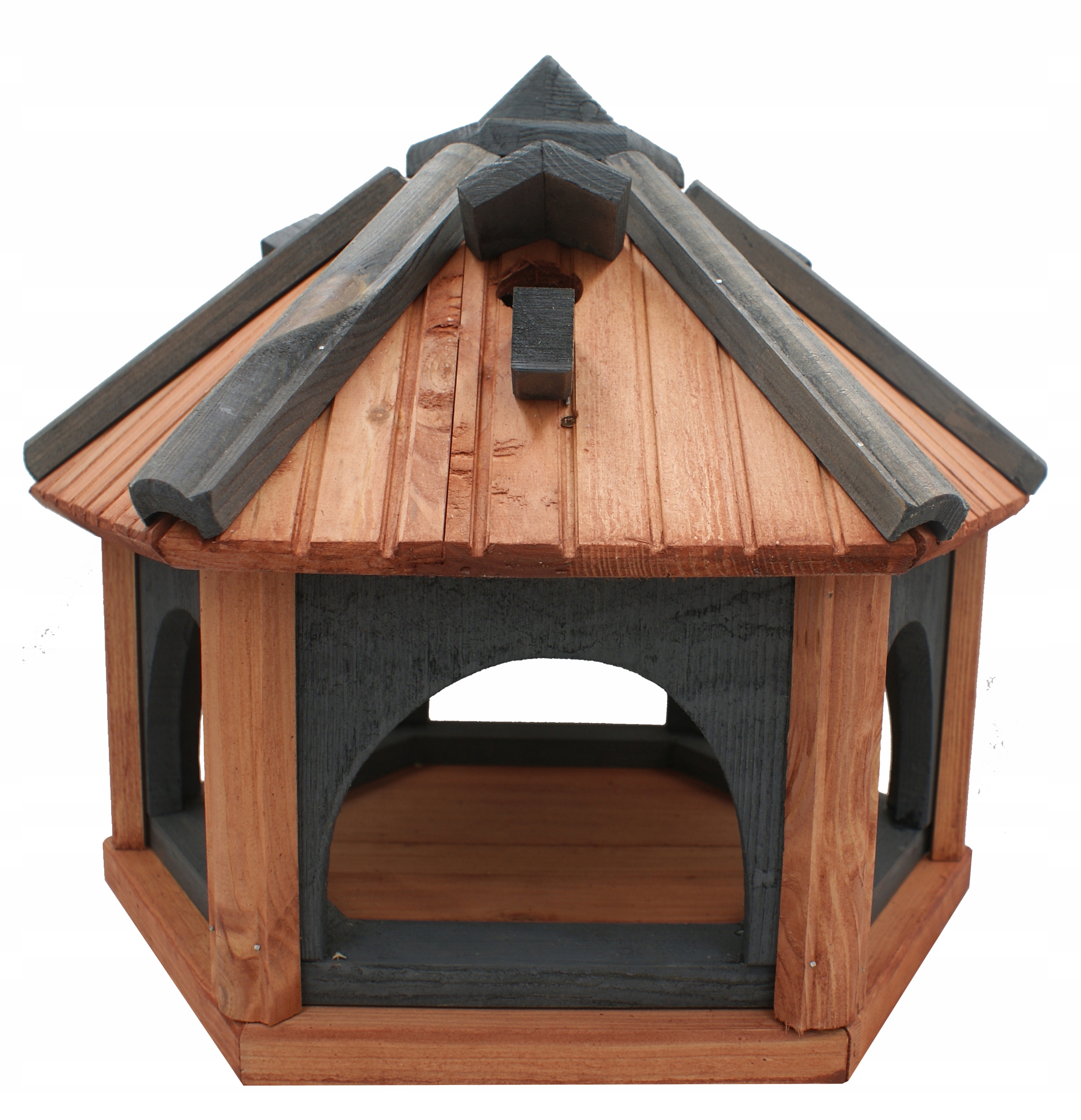 Krmítko pro ptáky k zavěšení tik-antracit Pl