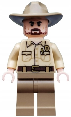 Lego Stranger Things figurka st007 Chief Jim Hopper ze sady 75810 Unikát