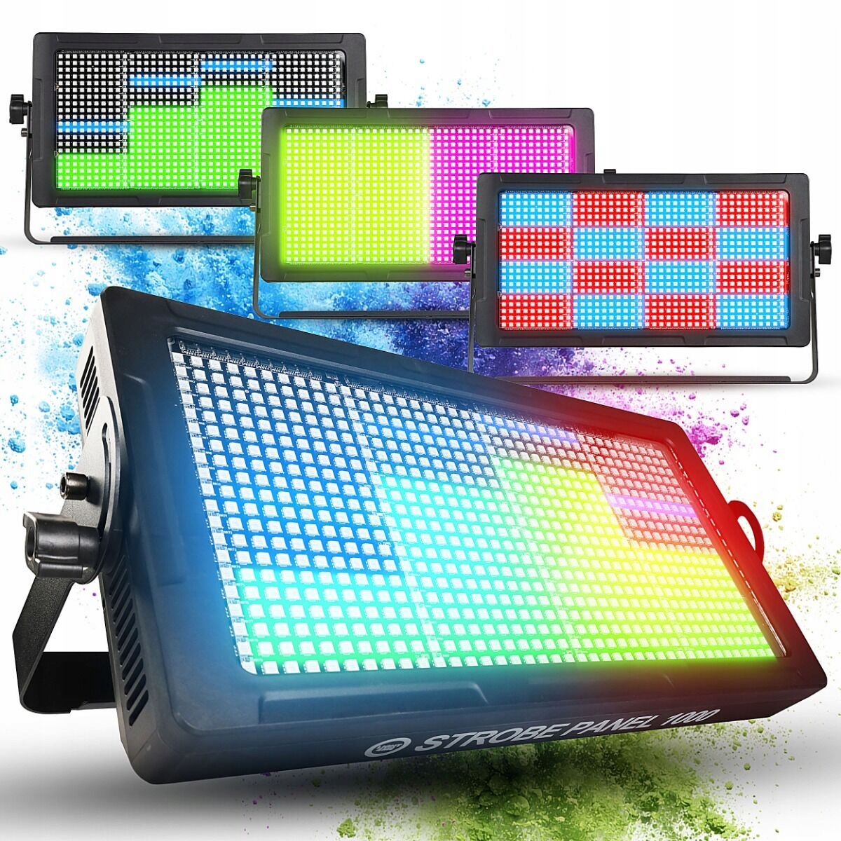 Stroboskop jevištní osvětlení osvětlovač LIGHT4ME Strobe Panel 1000 Rgb