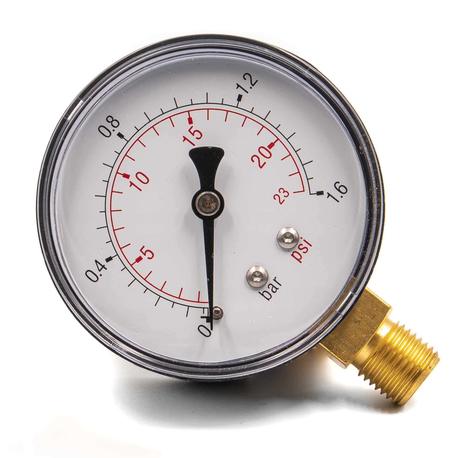 

Manometr 63 mm 1/4 Radialny Dolny 0-4 Bar