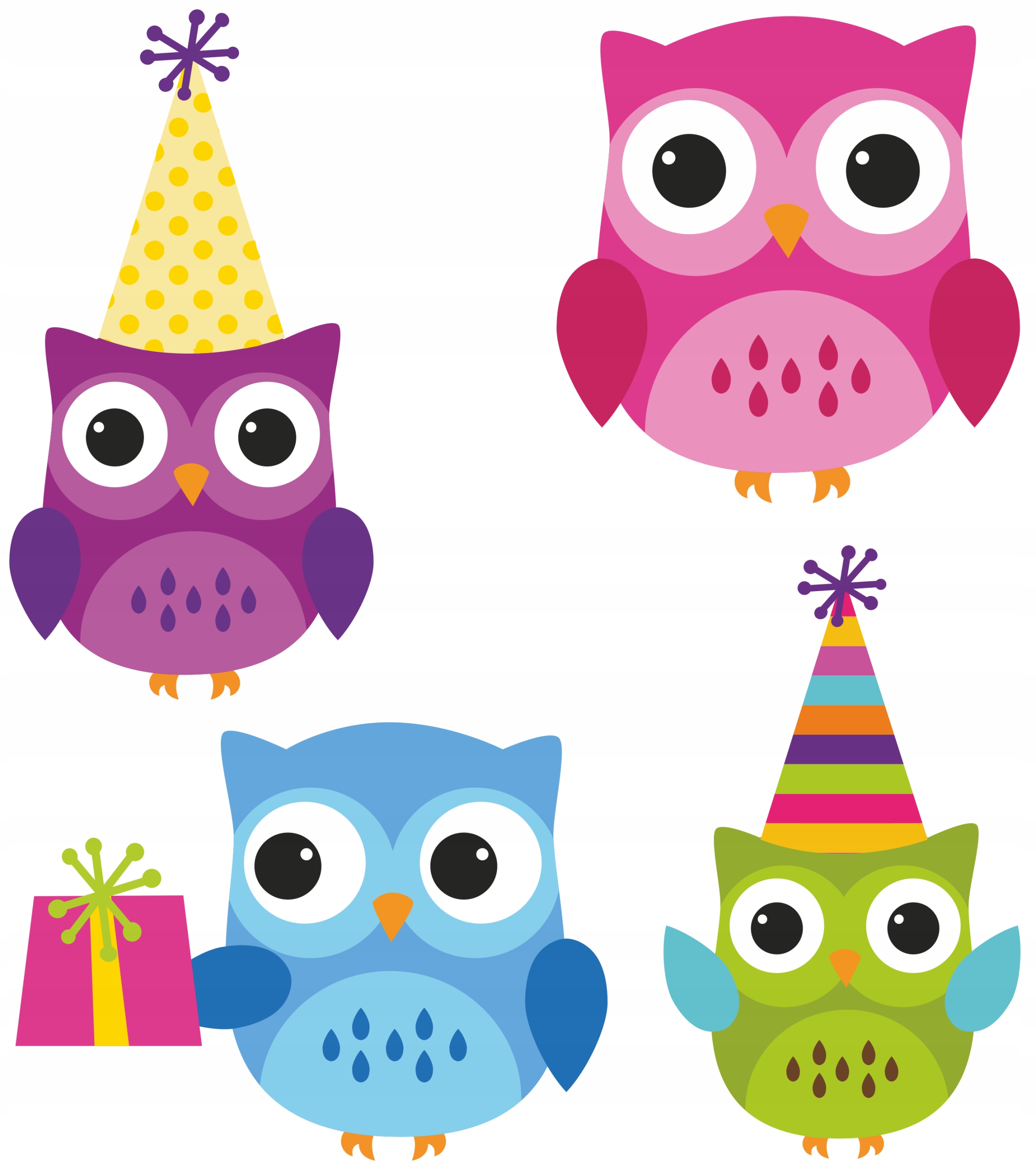 

Naklejki Na Okno Meble Lustro Szybę Sowy Sówki