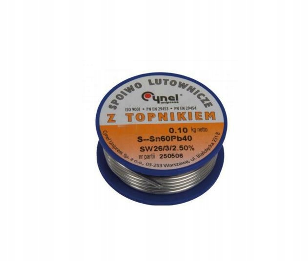 

Cyna 2.0mm Szpula 100g WG-01X-01-1-200-6