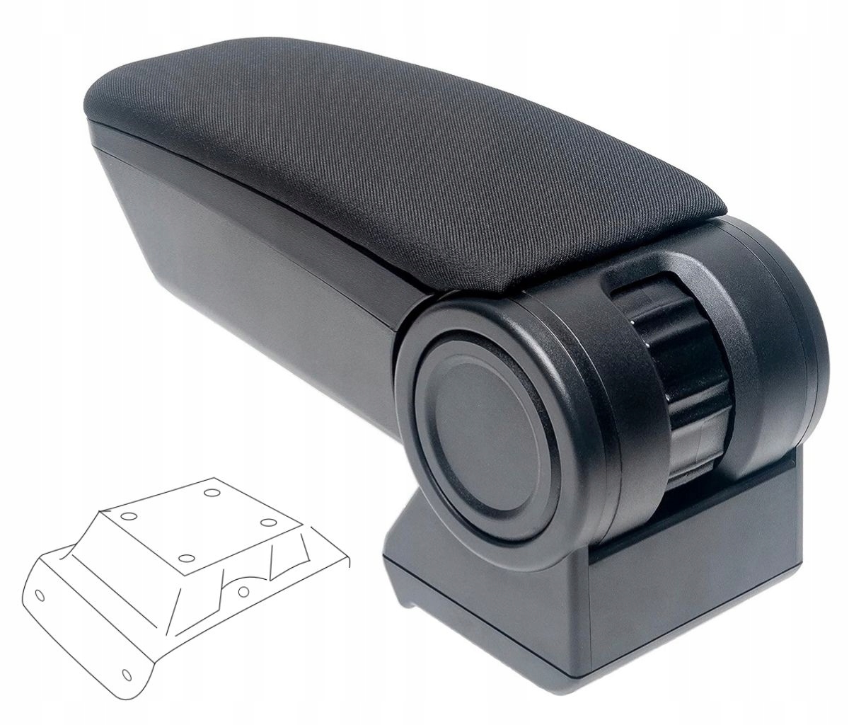 Loketní opěrka Armster 3, Opel Zafira B, 2007-2014, tkanina