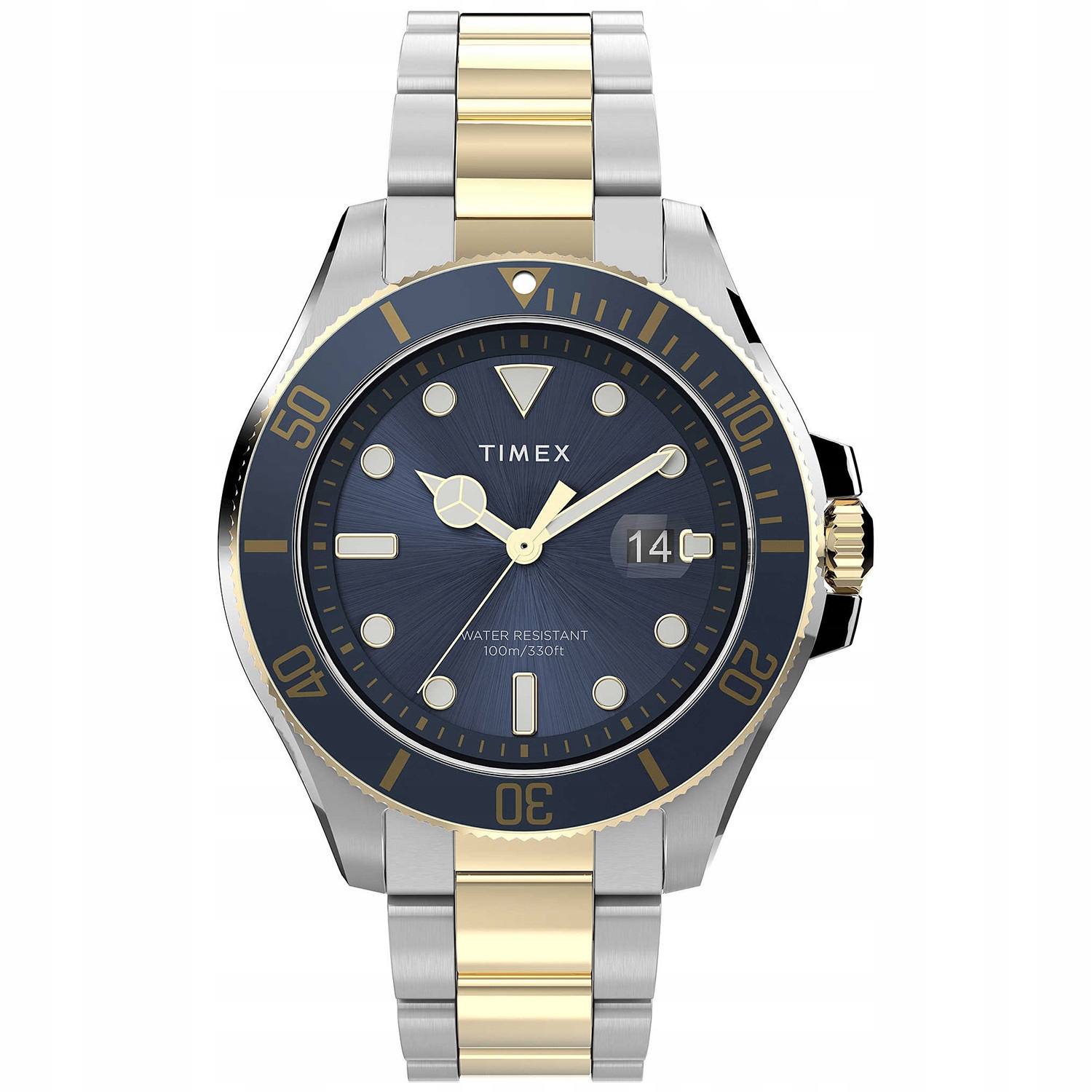 Pánské Hodinky Timex TW2V42000 stříbrný náramek