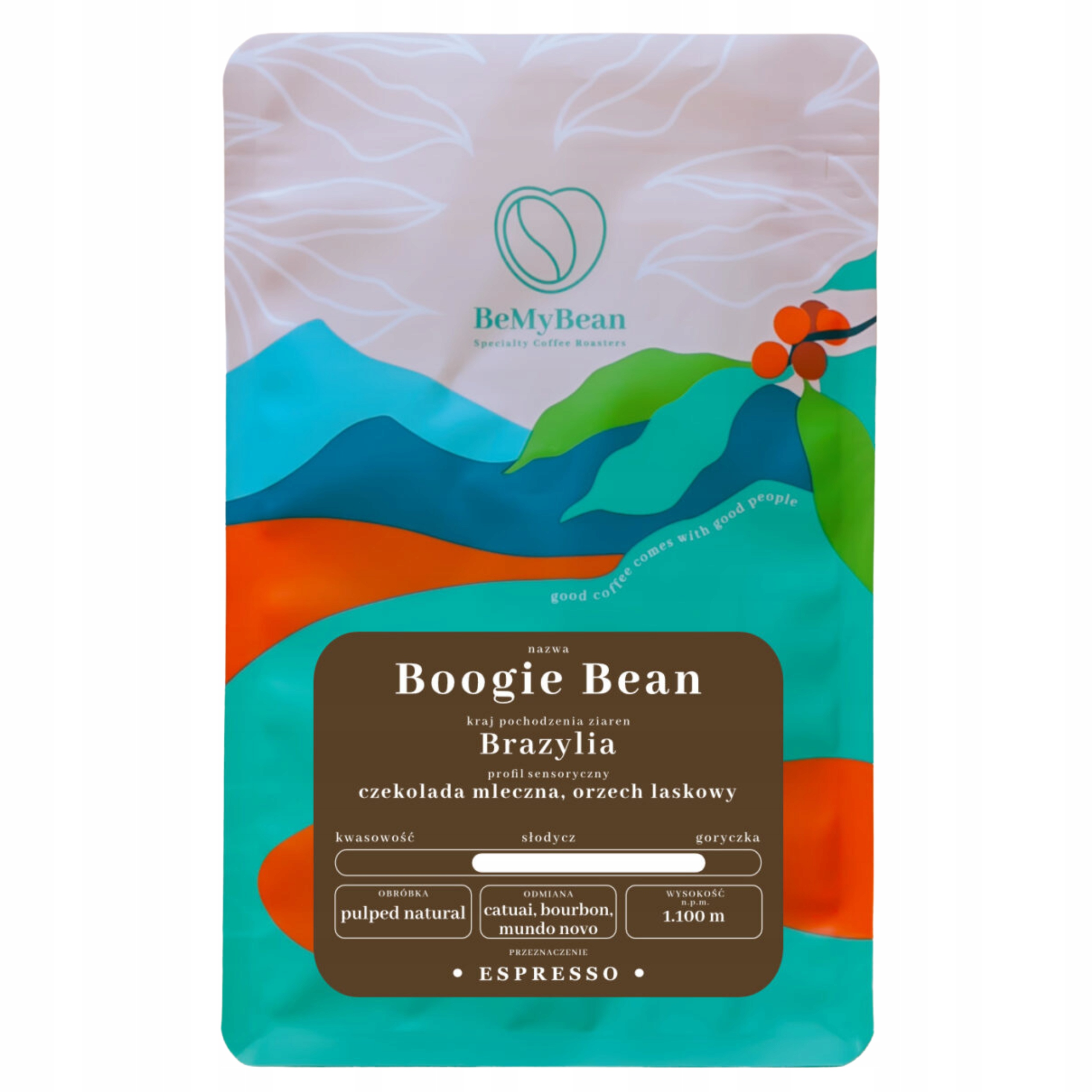 Káva zrnková Arabica BeMyBean Boogie Bean 1000 g