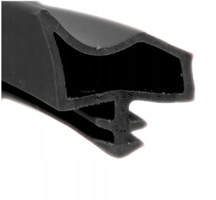 USZCZELKA DRZWI WEWNĘTRZNYCH CZARNA AKUSTYCZNA TERMOIZOLACYJNA 1mb.