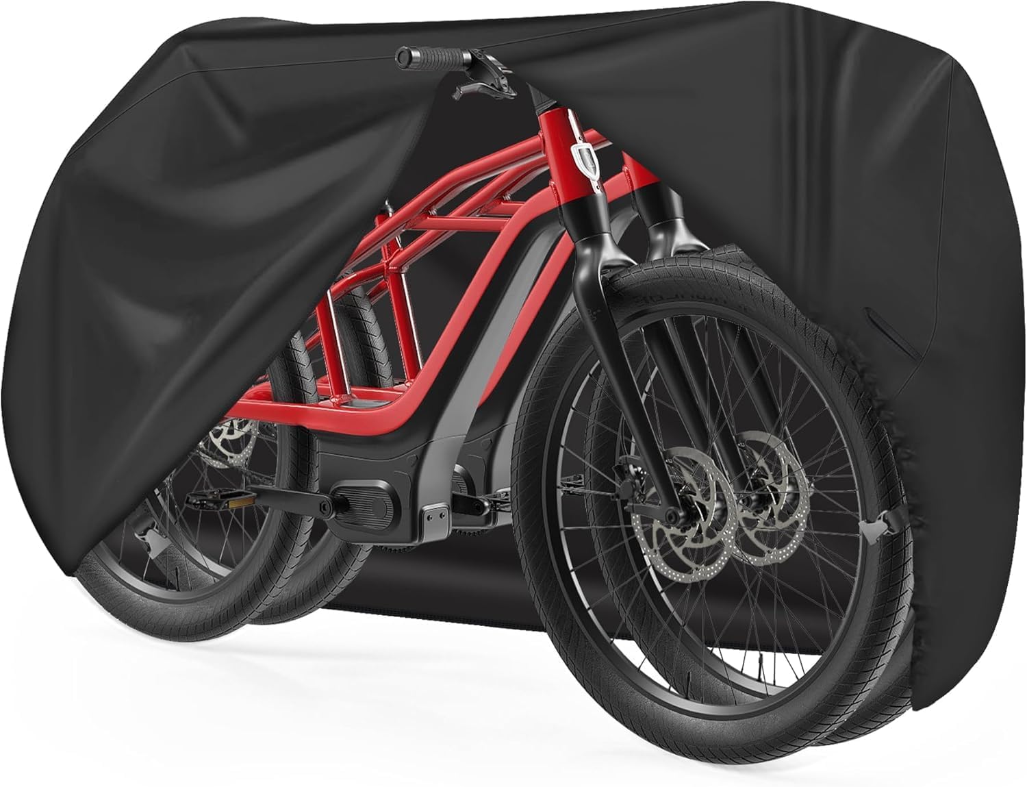 Zettum BC-SB-2-BLK-EU Pokrowiec na 2 rowery czarny