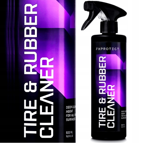 FX PROTECT _ TIRE & RUBBER CLEANER 1L – IDEALNY DO CZYSZCZENIA OPON I GUMY