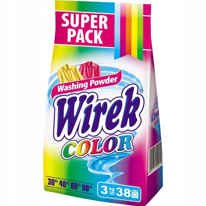 

Wirek Proszek do prania 3kg do koloru 38prań Kolor