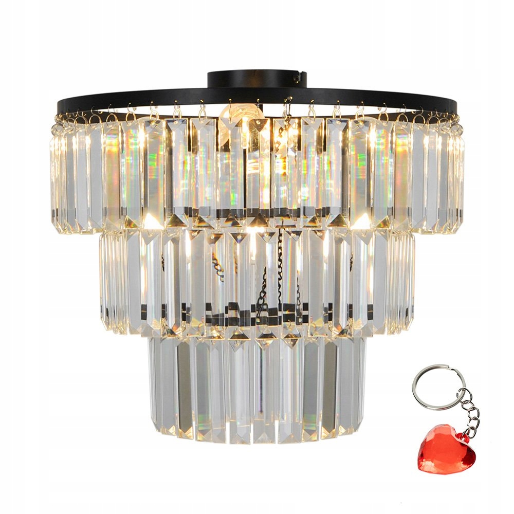 Stropná lampa Tifanny P17127-4-BK Zuma Line
