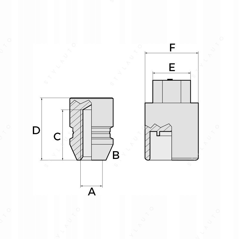 McGard NAKRETKI ZABEZPIECZAJACE DO FELG HYUNDAI Producent code MG24195SUB