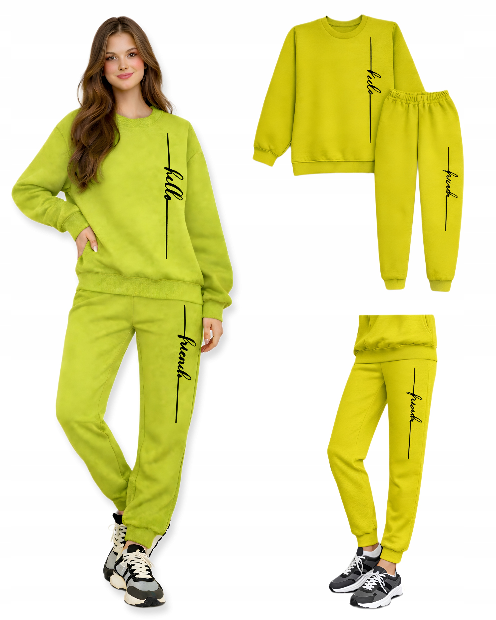 tepláková souprava XL pro mládež Teplákovka Teplý mešek od Výrobce Limetka