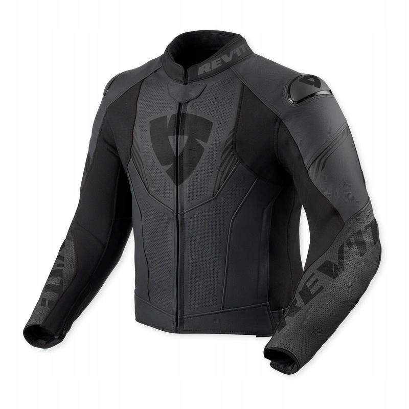Kožená bunda Revit Argon 3 Black/anthracite čierna šedá