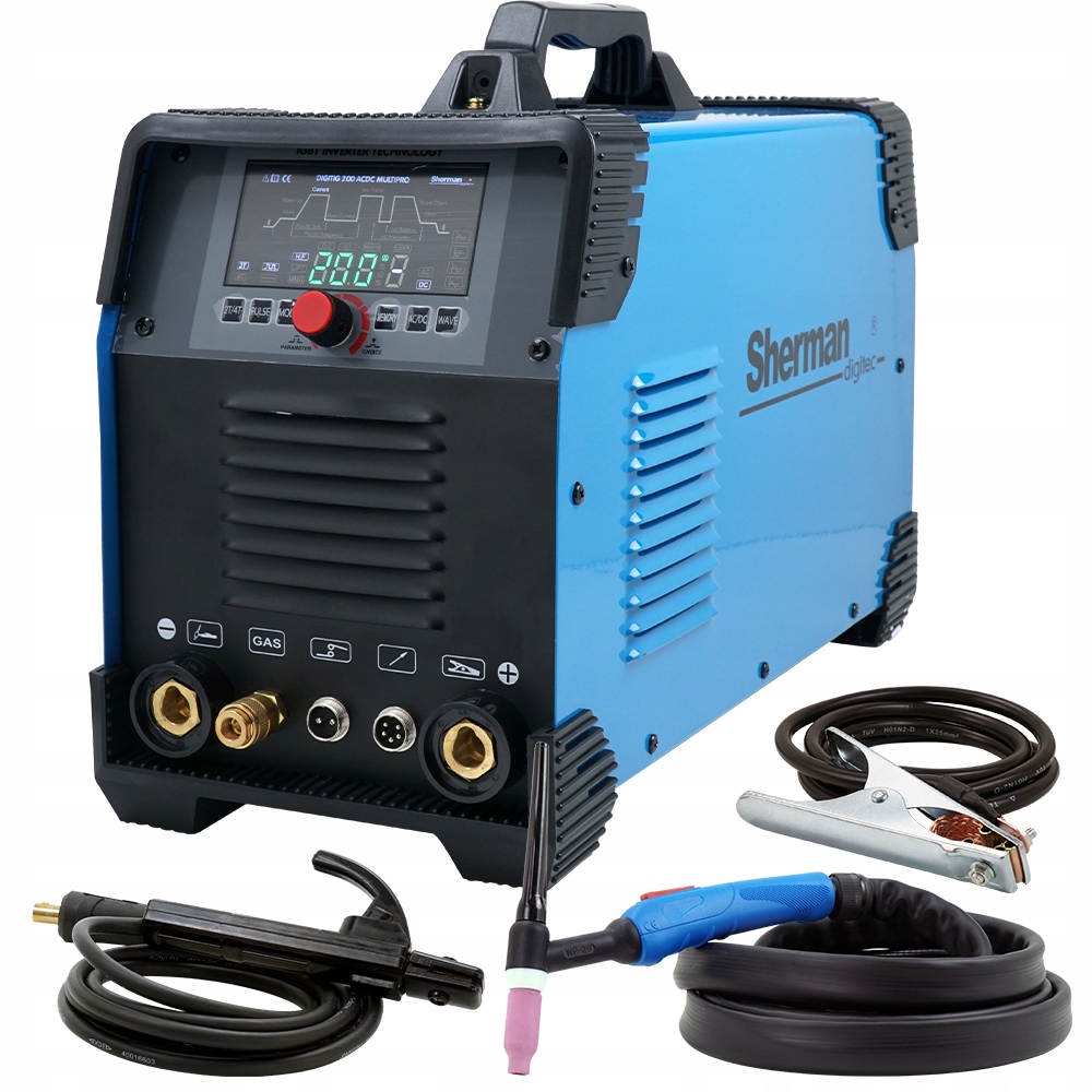 

Spawarka Tig Ac DC 200 Multipro Puls aluminium