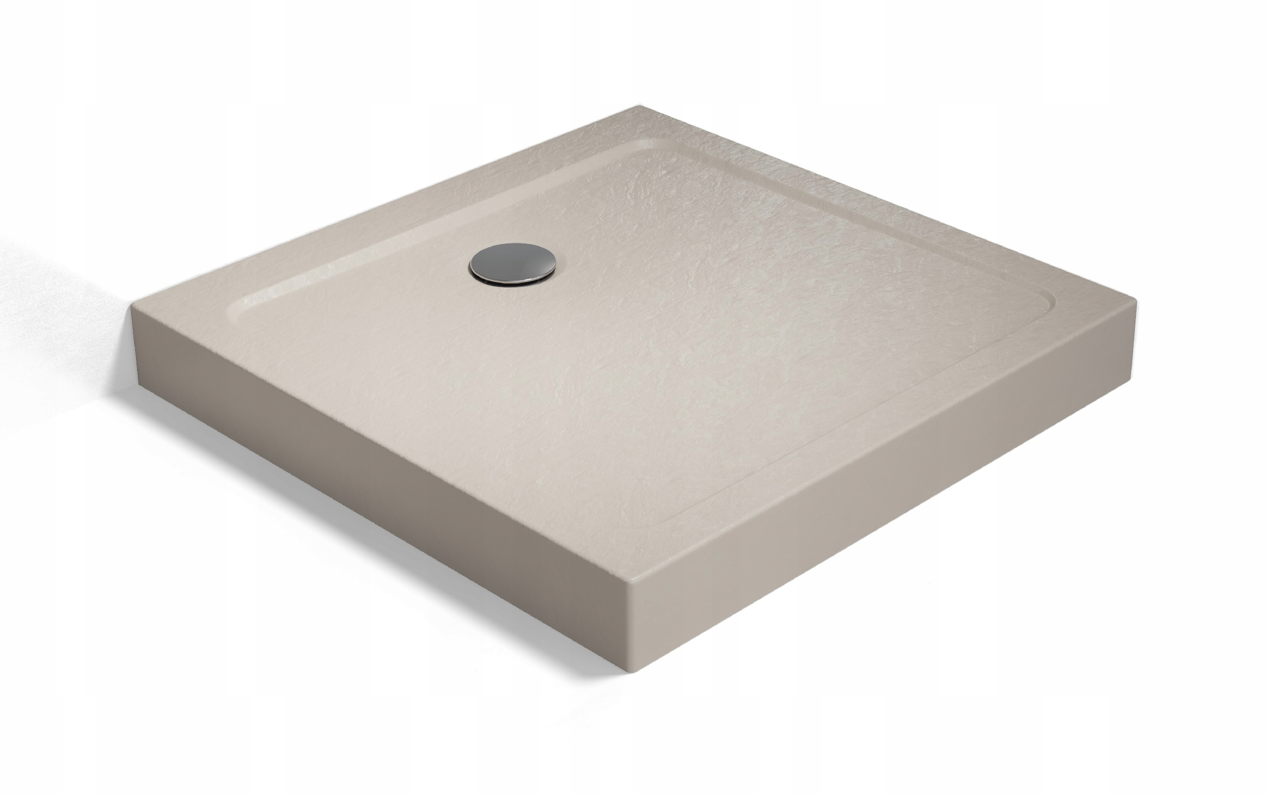 Brodzik kwadratowy Doros C Compact Stone Kaszmirowy 90x90 Radaway