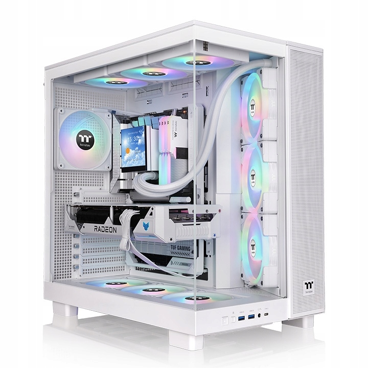 Počítačová Skriňa Thermaltake View 380 XL Tg Argb Midi Tower biely