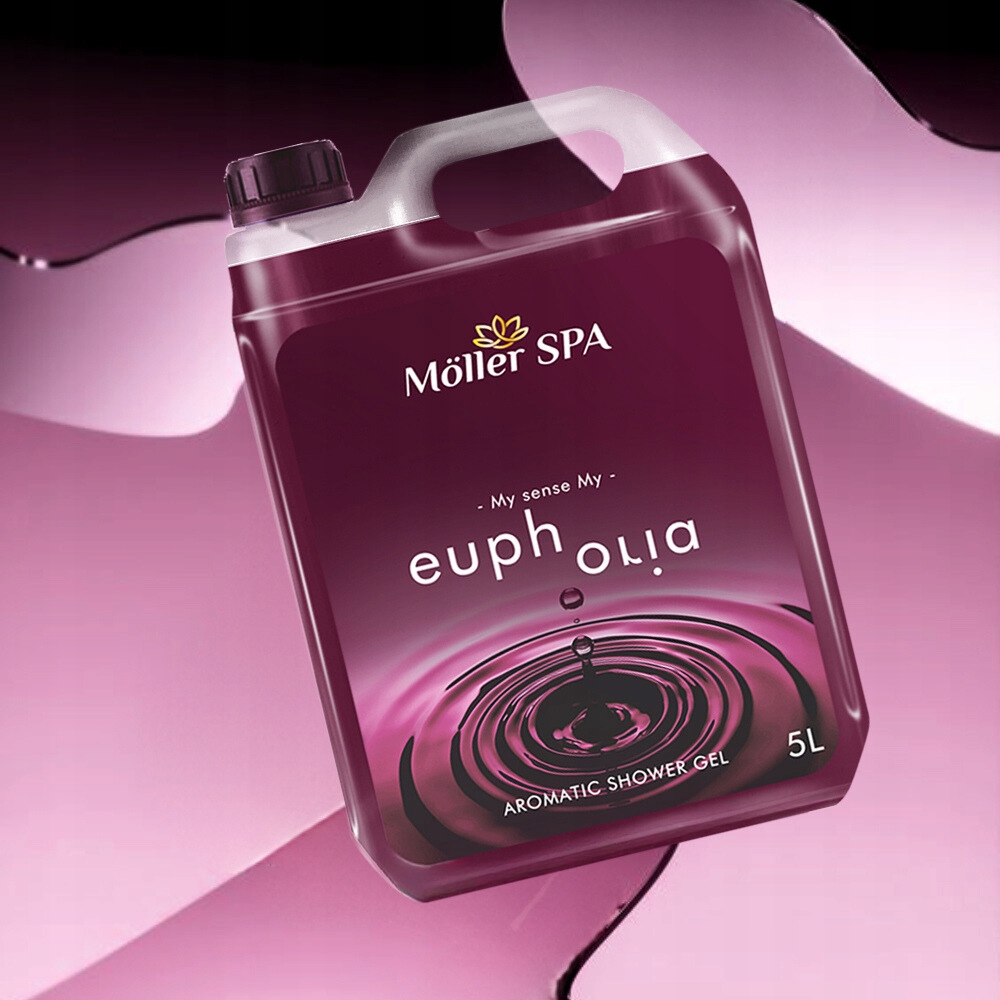 Möller SPA - My sense My - EUPHORIA ŻEL POD PRYSZNIC O ZAPACHU PERFUM 5L Zapach EUPHORIA