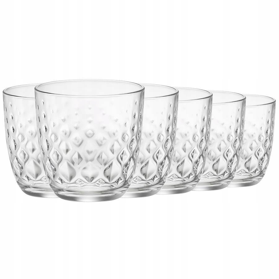 

Komplet 6 Szt. Szklanek Glit Bormioli Rocco 300 ML