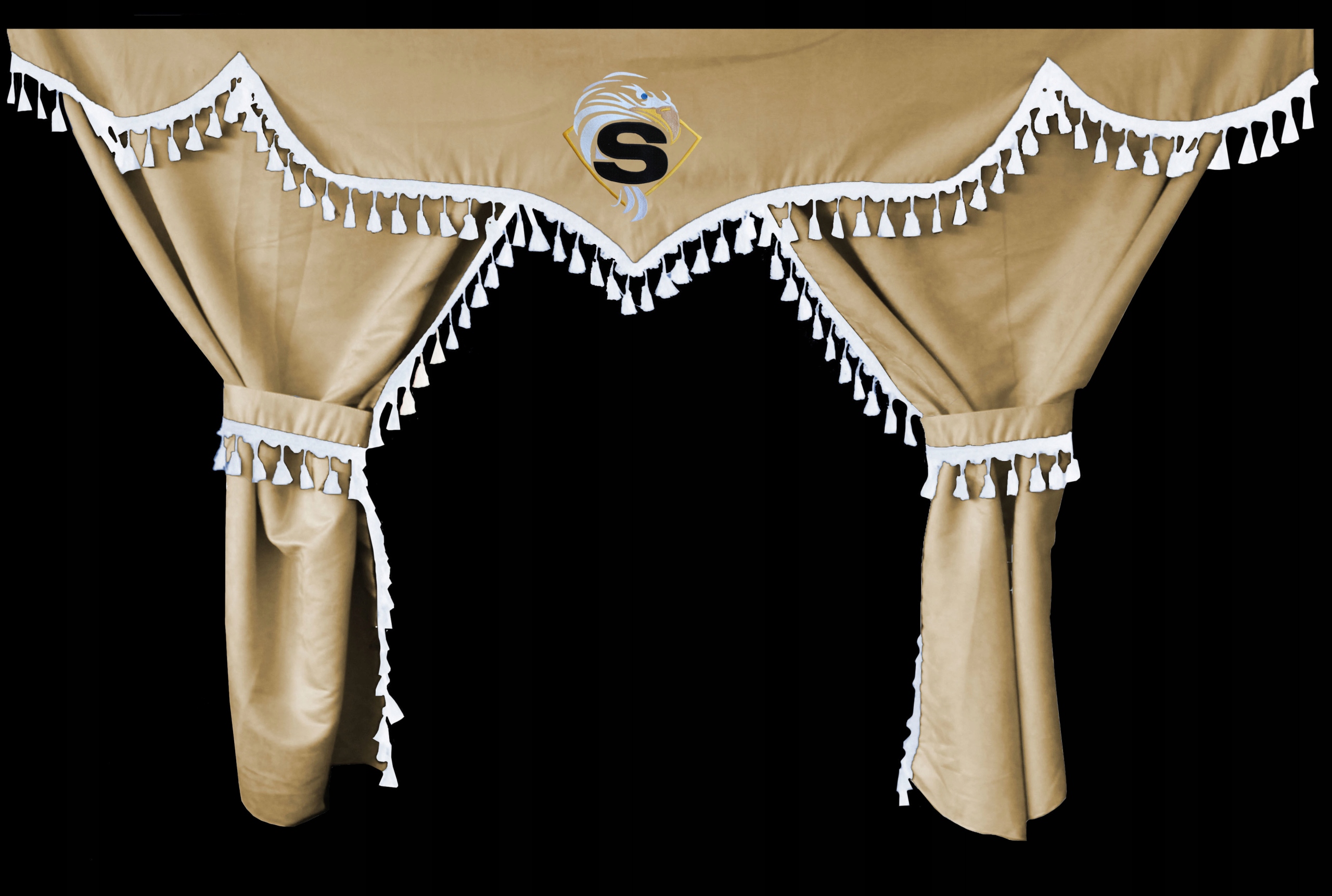 ZASŁONY SZYB FIRANKI DO KABIN TIR SCANIA R KOMPLET