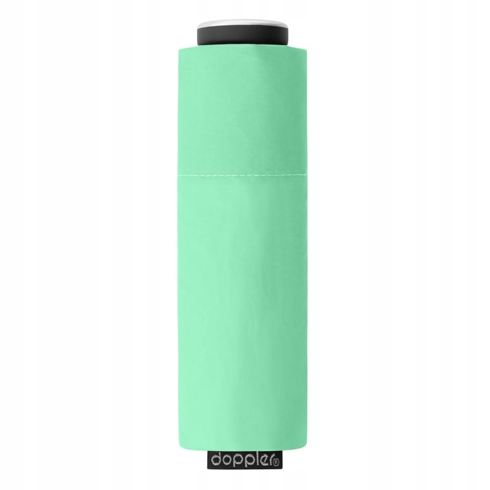 Doppler Fiber Mini Compact Mint Green Malý skládací deštník 16 cm