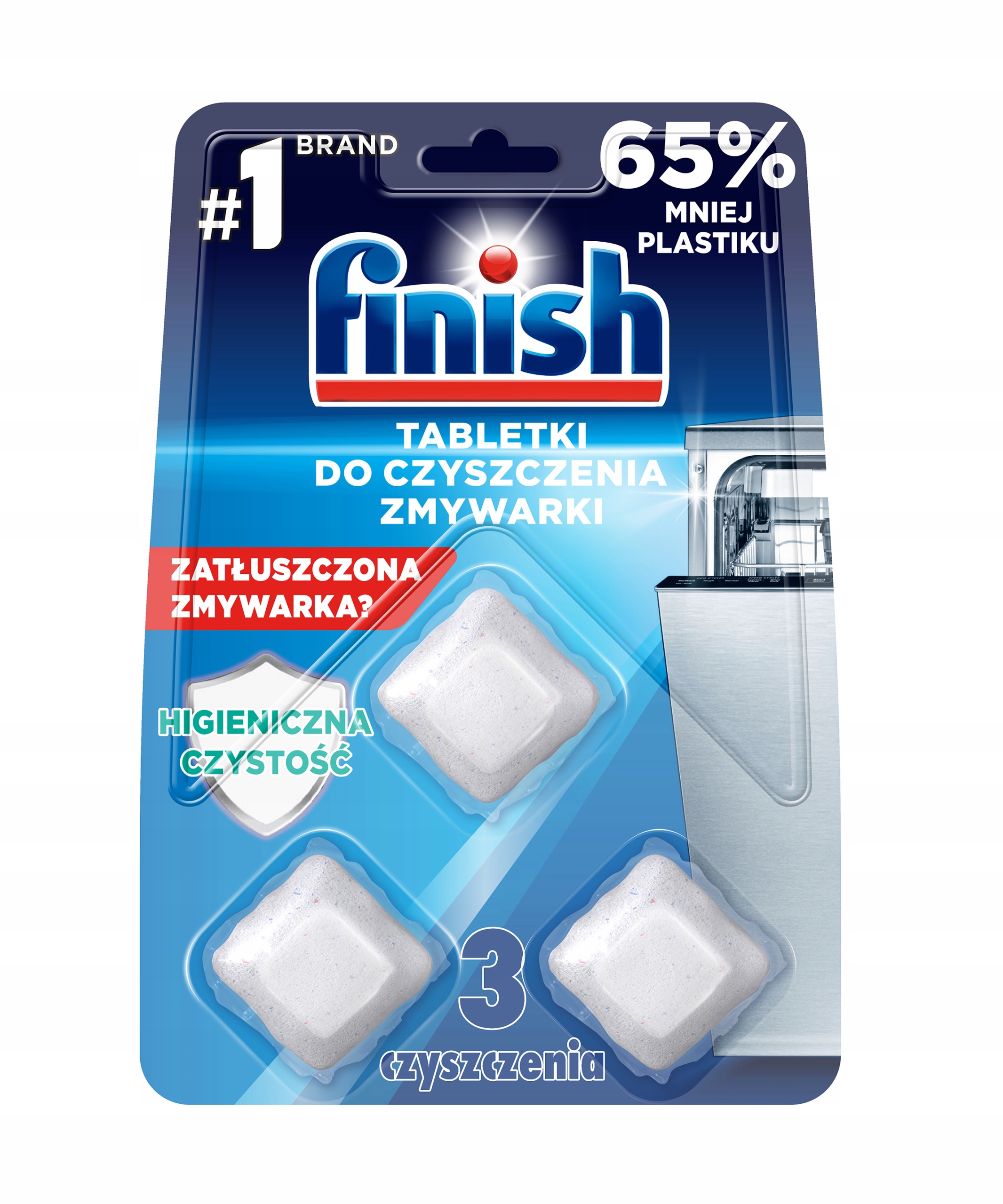 

Finish Tabletki do czyszczenia zmywarki 3 szt