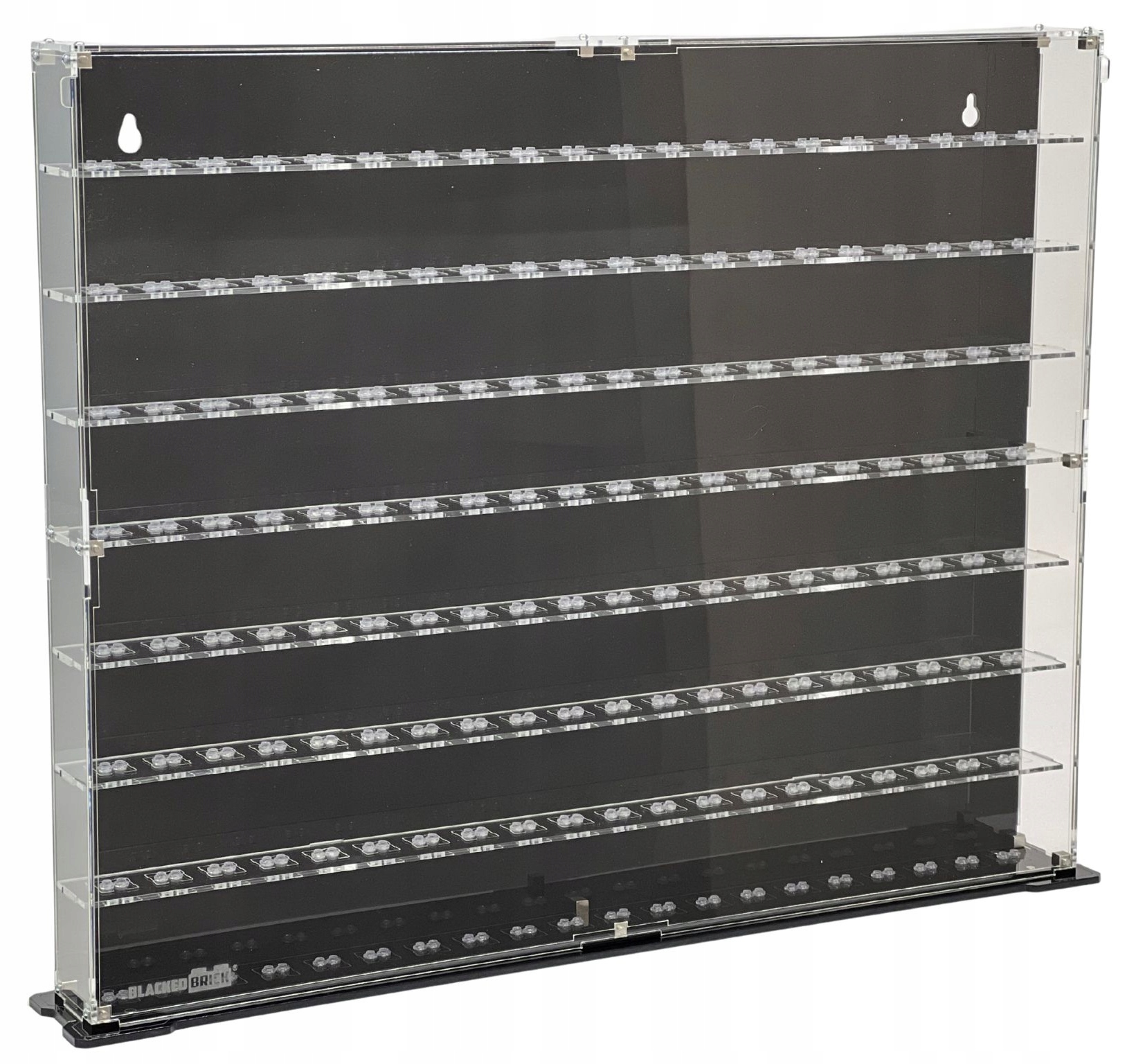 Vitrína Blacked Brick pre 160 minifigúrok Lego (8x20) Star Wars Harry Potter