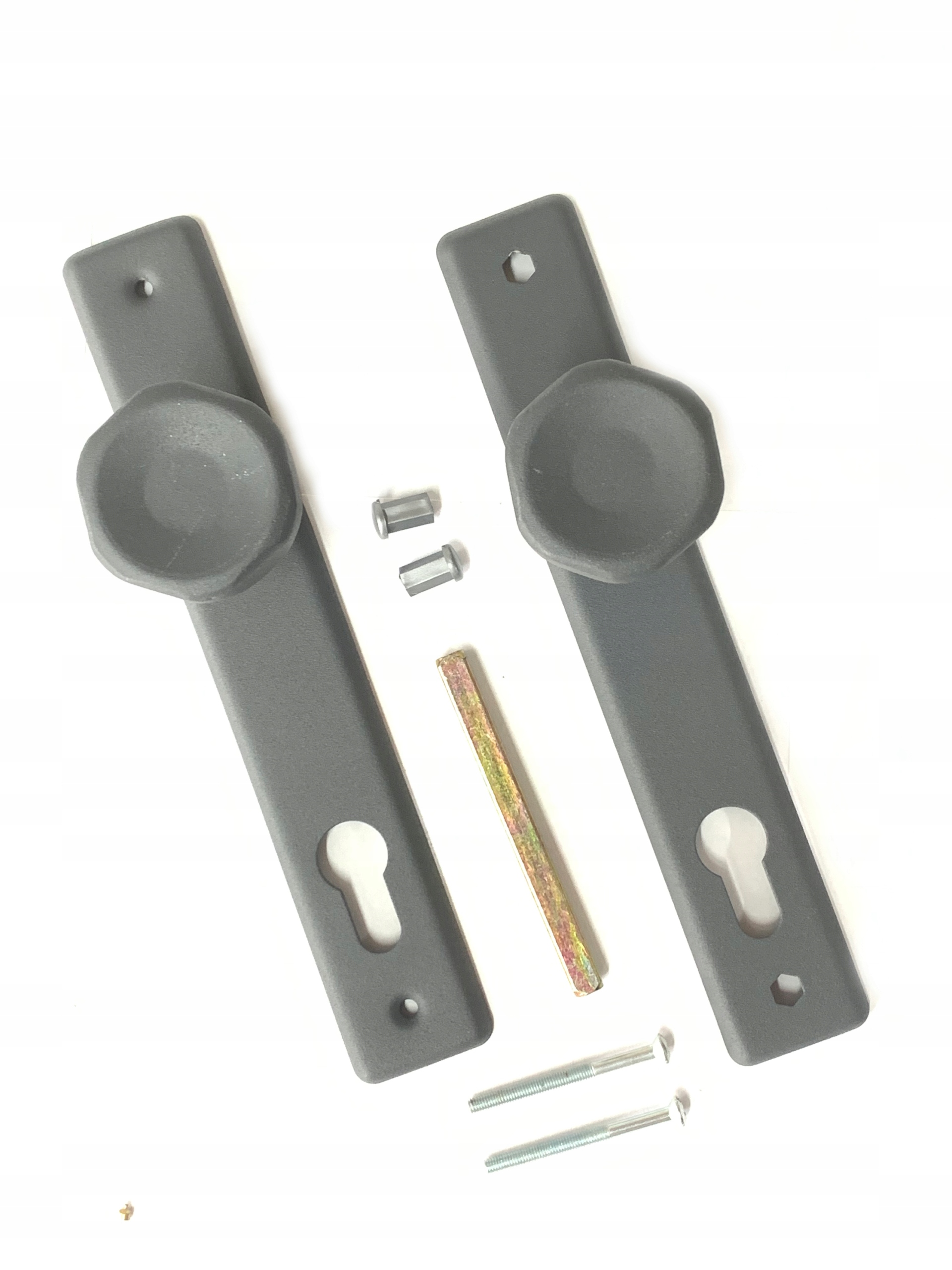 GAŁKO-GAŁKA FURTKI BRAMKI UCHWYT KLAMKA ANTRACYT