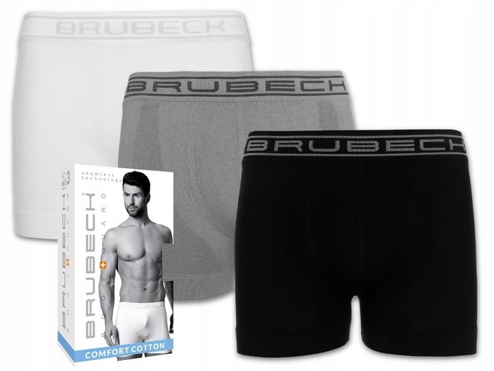 Brubeck Pánské Boxerky BX00501A x 3 ks r S