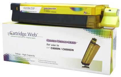 Toner Cartridge Web Yellow Oki C8600/C8800