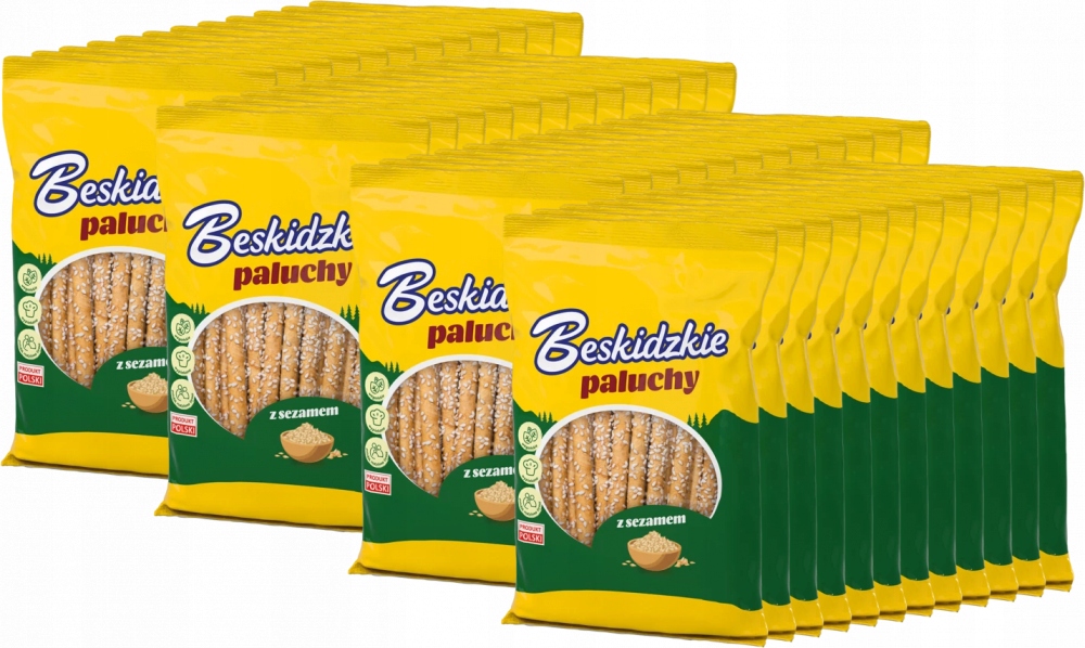 Aksam Beskidzkie Paluchy z sezamem 100 g x48