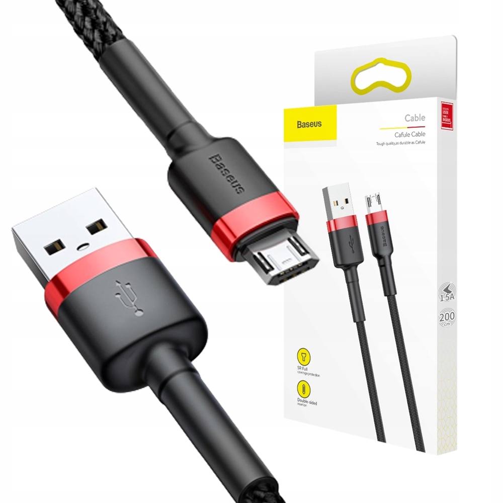 

Baseus Cafule Kabel Przewód Micro Usb Qc 3.0 2M