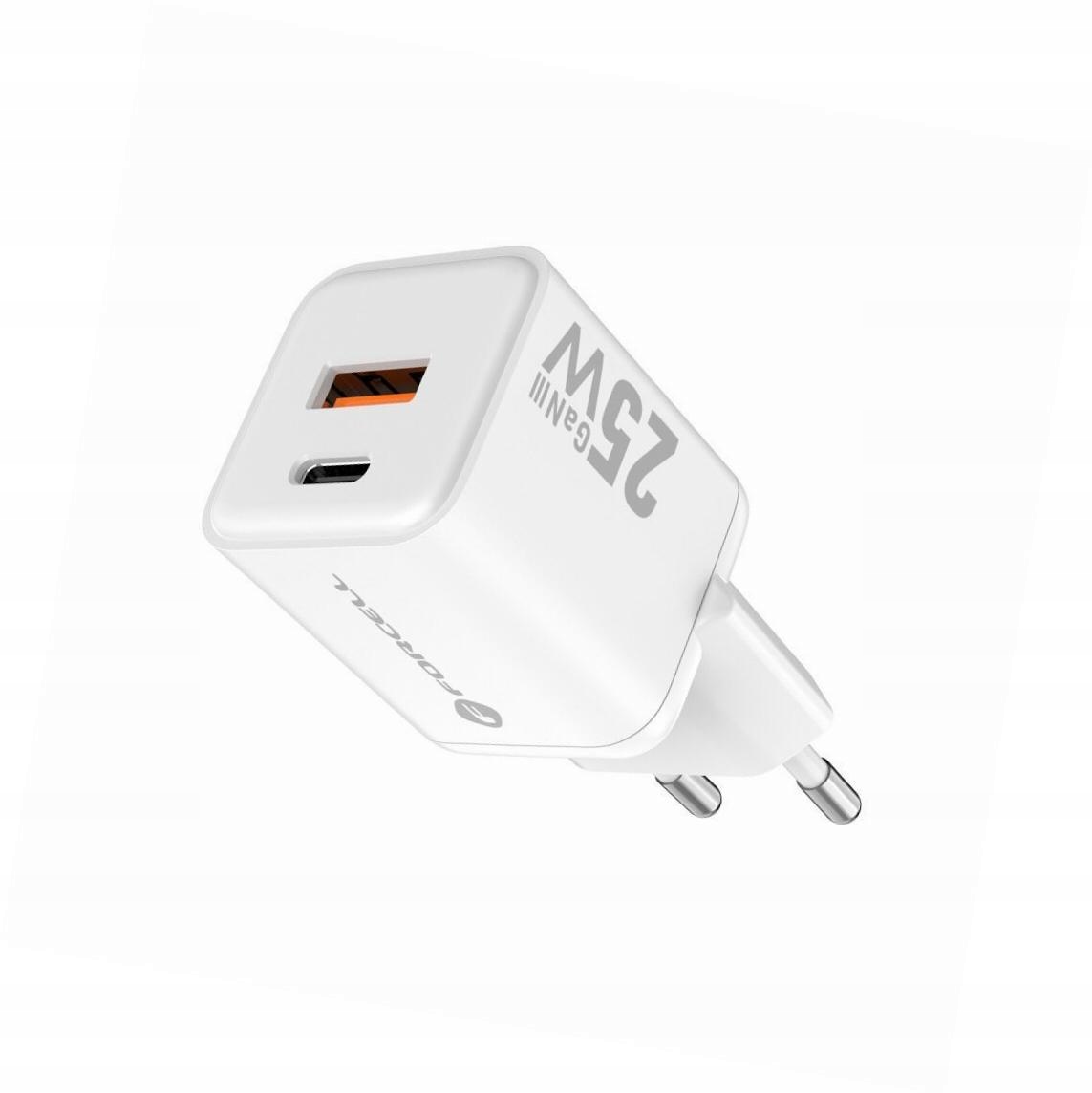 Szybka ładowarka Gan 25W kostka 2 porty Usb-c do Samsung S24 Fe