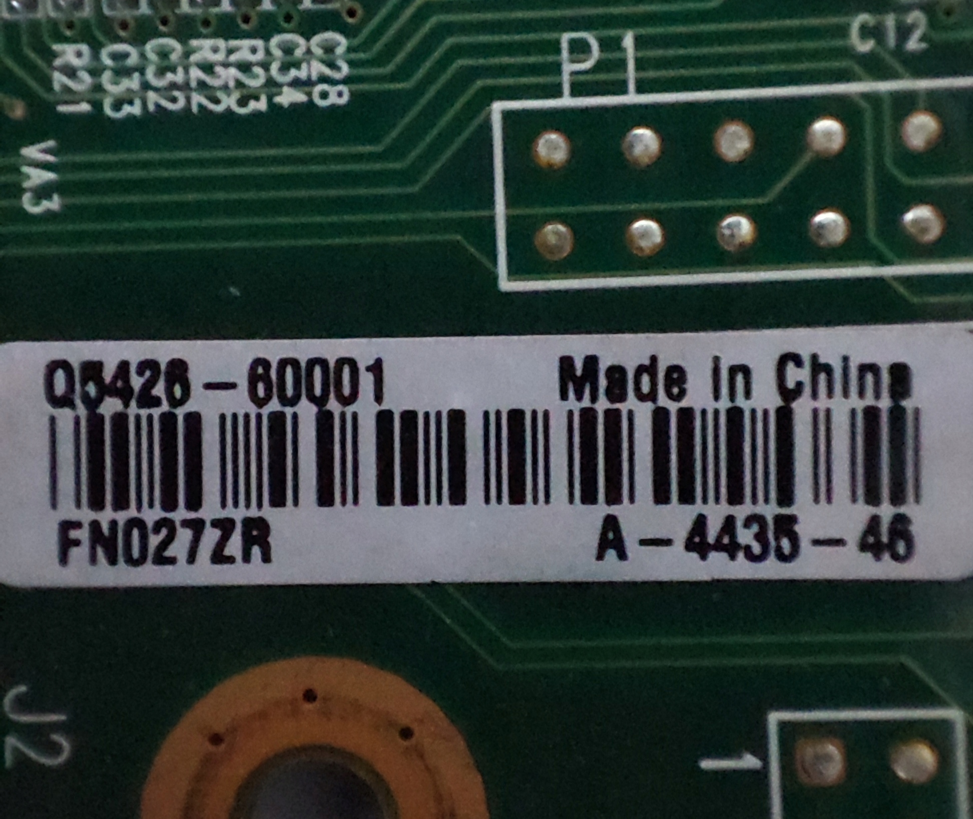 Formater (płyta główna) HP Q5426-60001, do HP LaserJet 1020 Producent HP