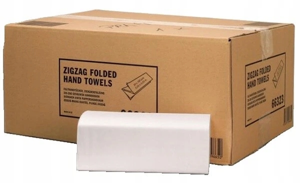 Levně Tork Natural papírové ručníky Zigzag Zz, 2 vrstvy, 3750 ks, béžov