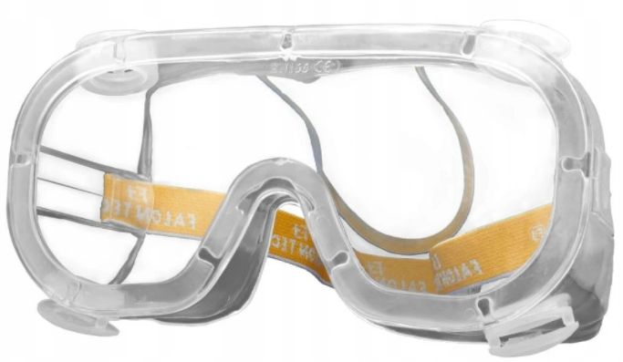 GOGLE OKULARY OCHRONNE PRZECIWODPRYSKOWE BHP ADR Rodzaj gogle