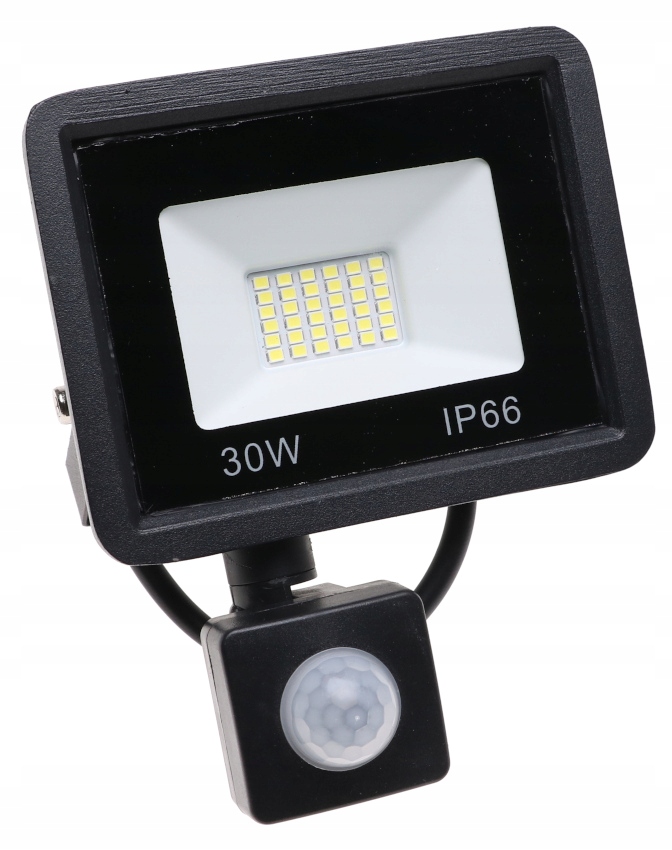 

Halogen Naświetlacz Lampa Led z Czujnik Ruchu 30W