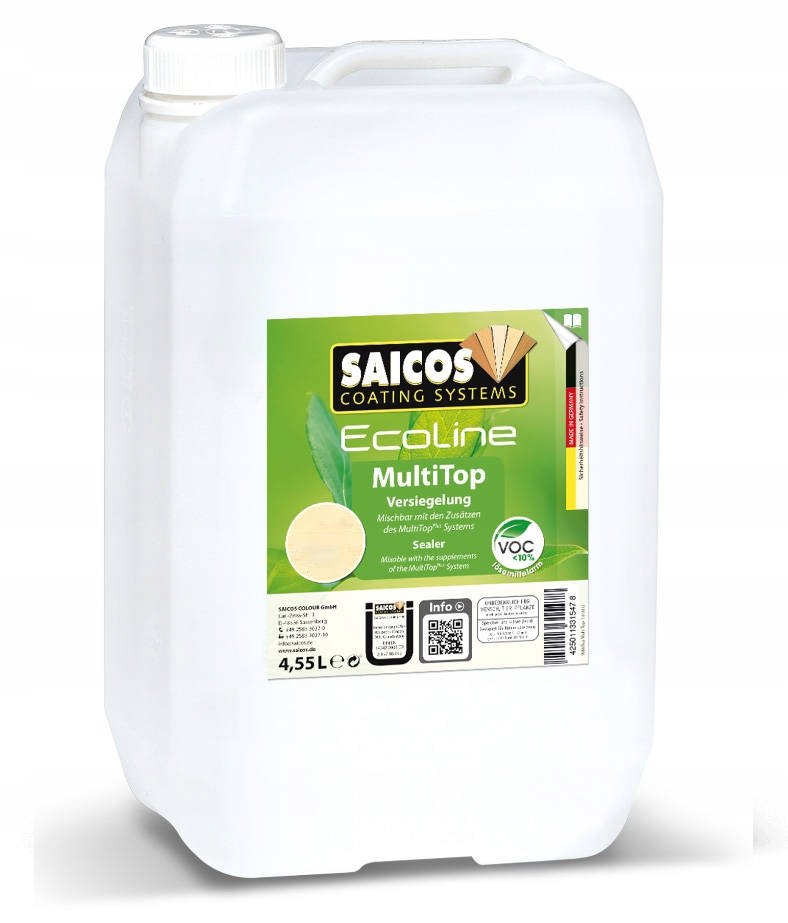 

Saicos Lakier Ecoline MultiTop Satynowy 9990 4,55L