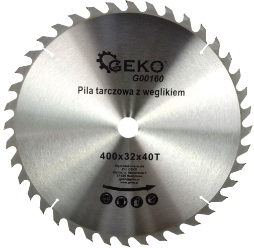 

Tarcza Widiowa Do Drewna Piła Tarczowa 400X32X40T