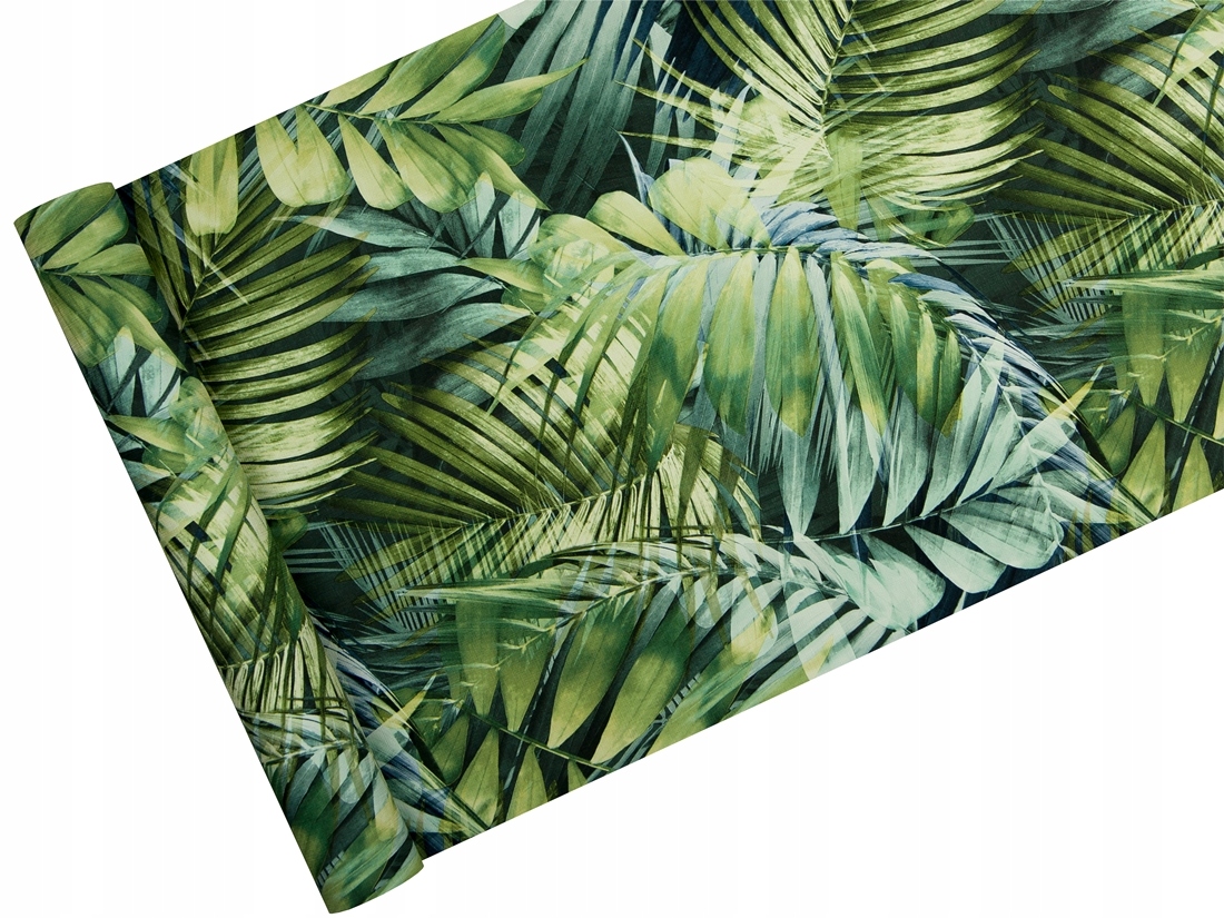 

Tapeta Urban Jungle w zielone Liście Palmy