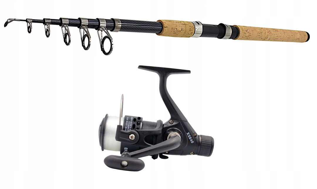Rybářský set na splávek Spinning s prutem 3,0 plus naviják s vlascem