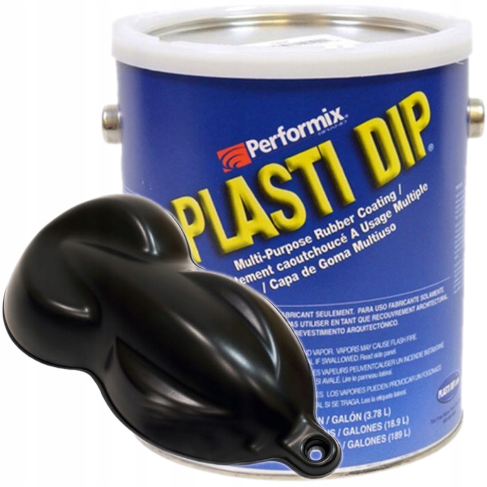 Plasti Dip PlastiDip Hustý koncentrát 1 Gallon 3,78 L Čierna