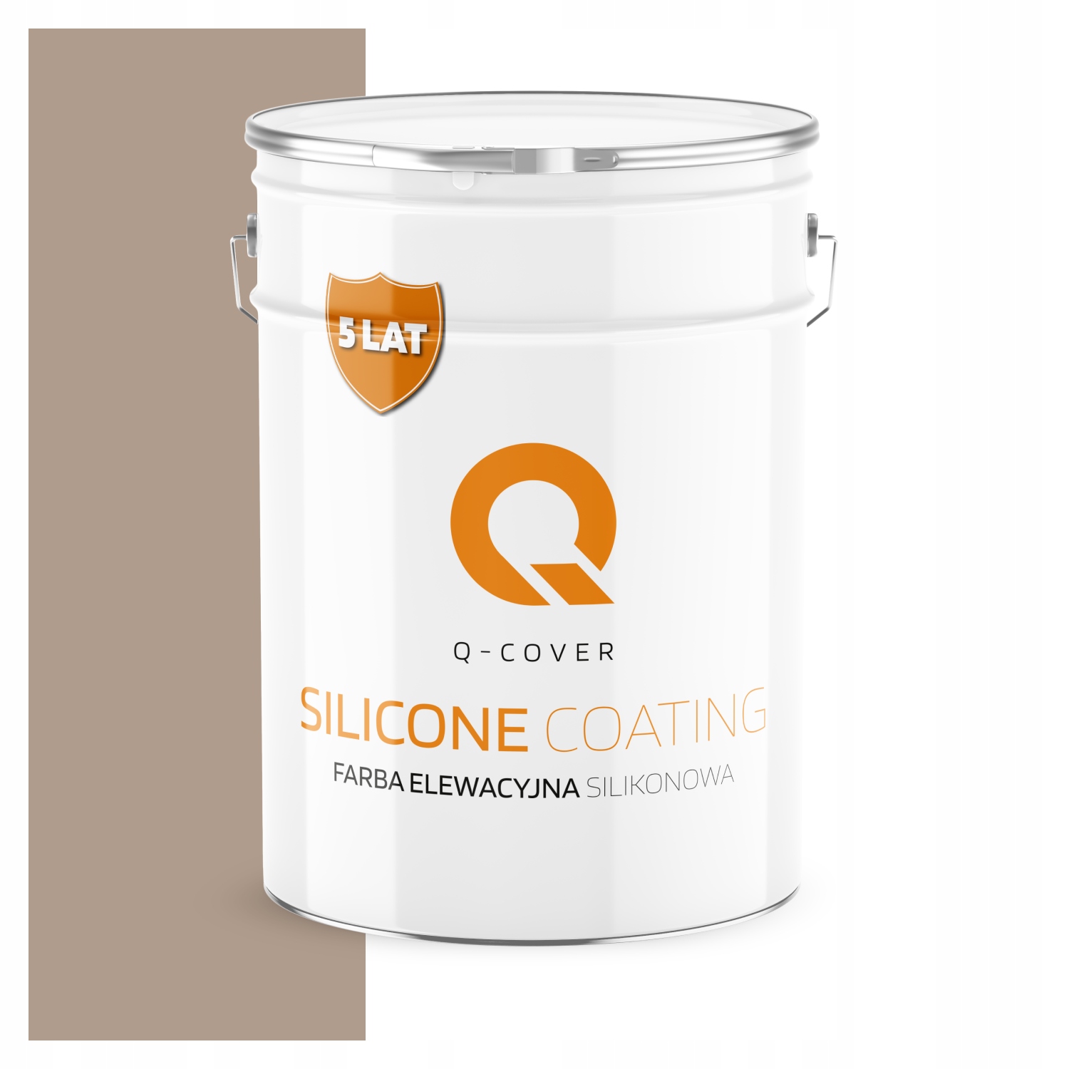 Fasádna Silikónová Fasádna Farba, Svetlo Orechová, F534 10 L