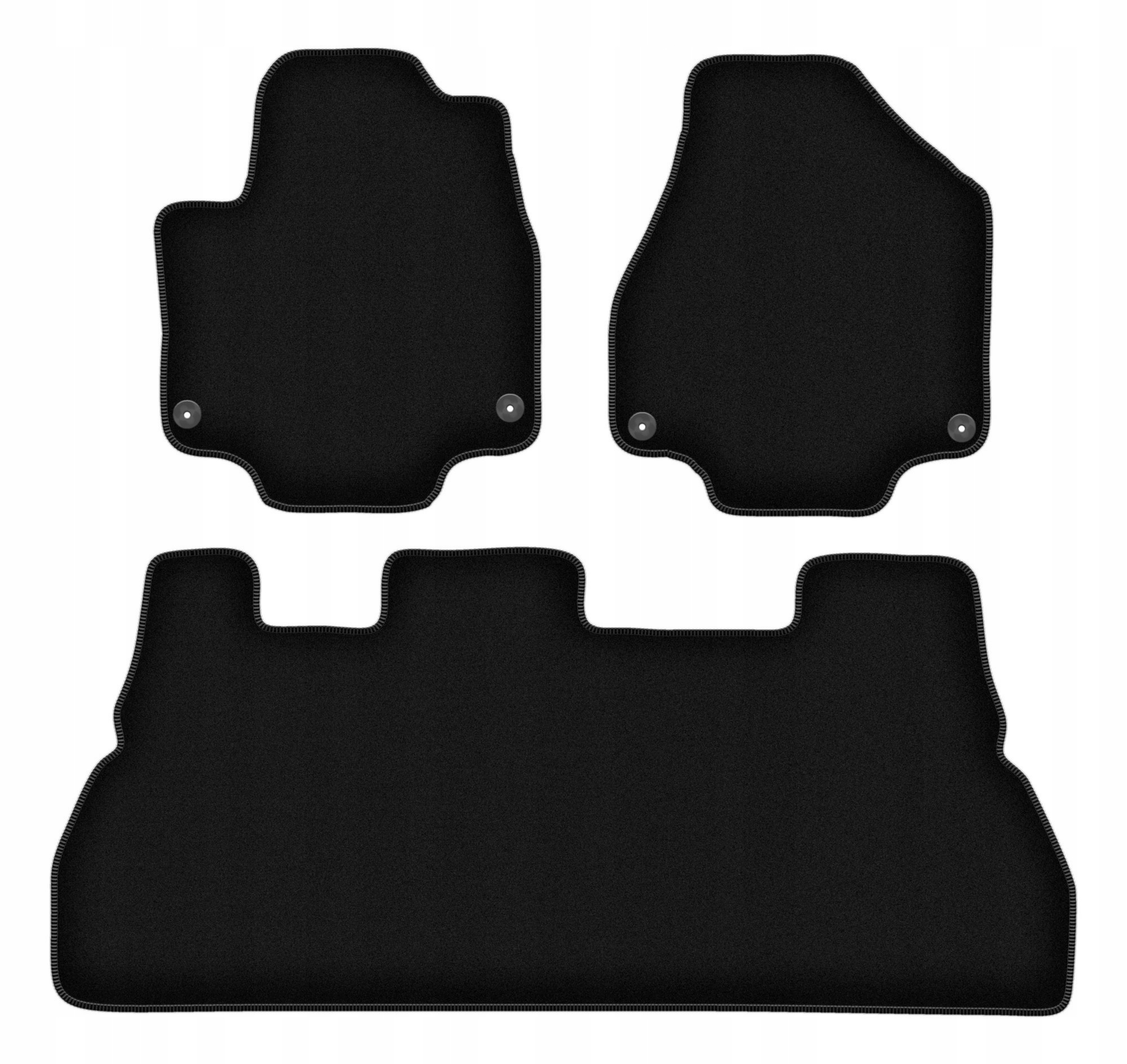 Velurové koberce Basic pro: Chrysler Pacifica II 5os (2017-)